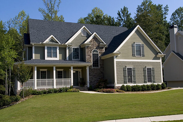 5-Bedroom Dual-Story Traditional Home With Wrap-Around Porch (Floor Plan)