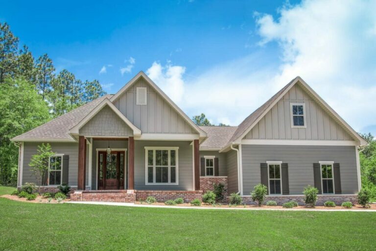 Elegant 4-Bedroom 2-Story House With a Cozy Outdoor Kitchen and Room for Expansion (Floor Plan)