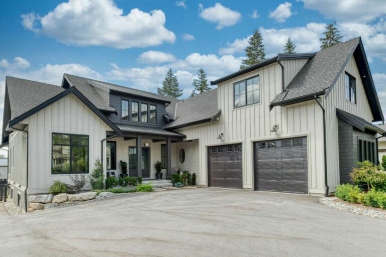 5-Bedroom Dual-Story Modern Farmhouse with Lower Level Expansion (Floor Plan)