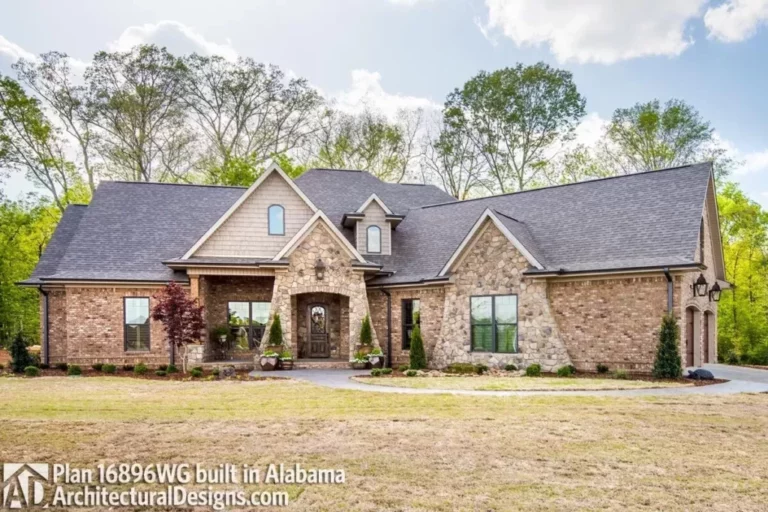 4-Bedroom 1-Story Craftsman House with 480 Sq Ft of Bonus Room Expansion (Floor Plan)