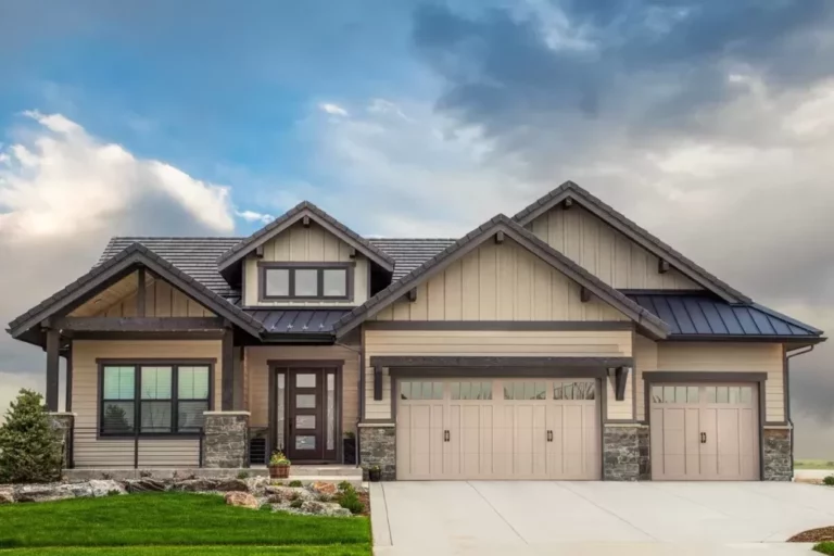 4-Bedroom Single-Story Mountain Craftsman House with Optional Lower Level (Floor Plan)