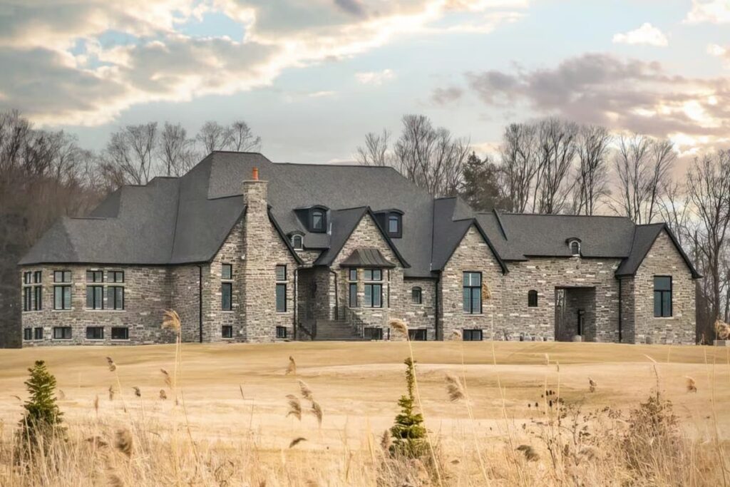 5-Bedroom 2-Story Luxury Estate with Side and Rear Garage Entry (Floor Plan)