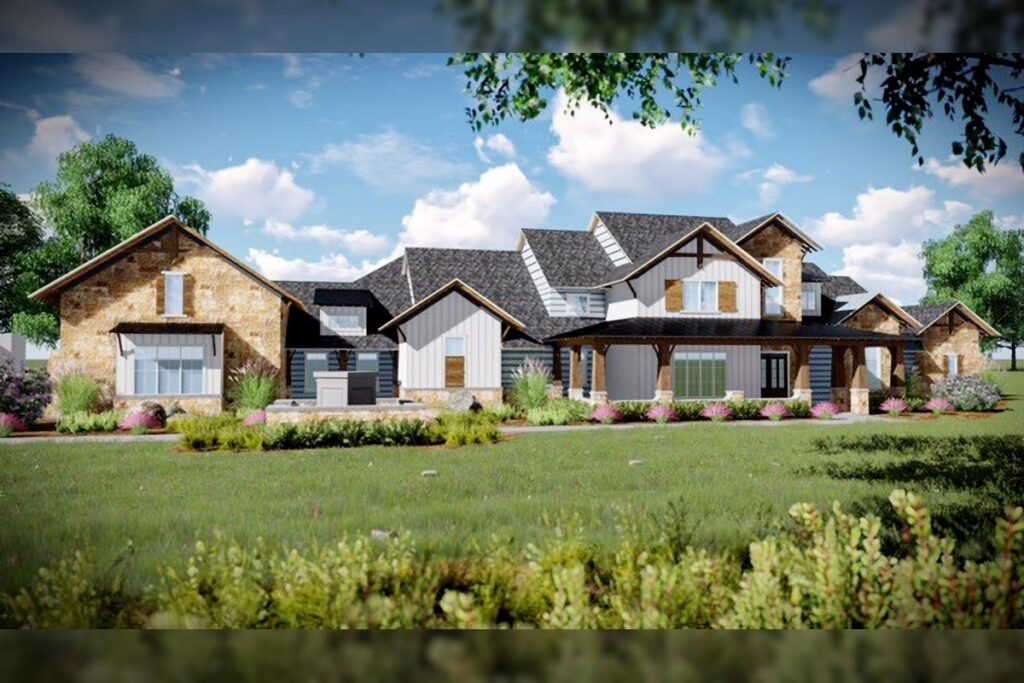 4-Bedroom 2-Story Hill Country With Spacious Breezeway and Fireplaces Galore (Floor Plan)