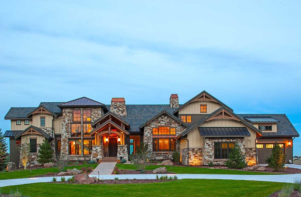 5-Bedroom 2-Story Modern Farmhouse With Optional Lower Level & 4-Car Garage (Floor Plan)