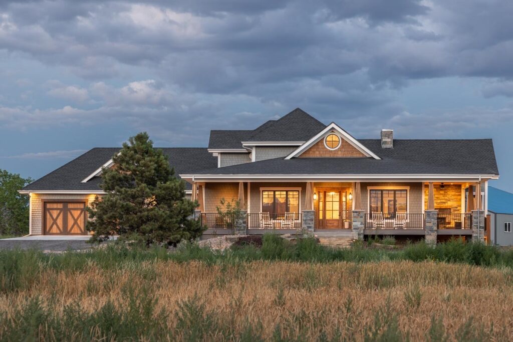 5-Bedroom 2-Story Modern Farmhouse With Optional Lower Level Retreat (Floor Plan)