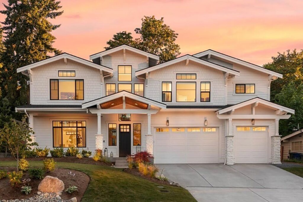 5-Bedroom 2-Story Craftsman Home with 2-Story Great Room (Floor Plan)
