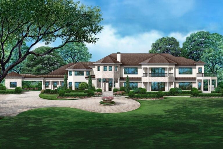 4-Bedroom 2-Story Home with Wraparound Porch and Game Room (Floor Plan)