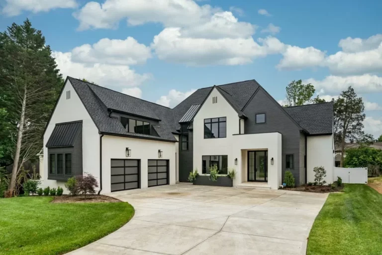 5-Bedroom 3-Story Transitional Acadian Home with Optional Media Room (Floor Plan)