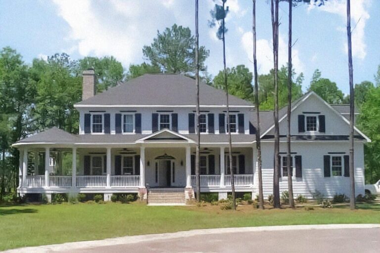 4-Bedroom 2-Story Home with Gazebo Porch Grandeur (Floor Plan)