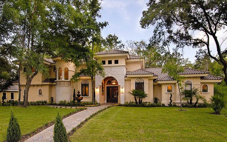 4-Bedroom 2-Story Luxury Farmhouse With Expansive Lanai & Three-Car Side Garage (Floor Plan)