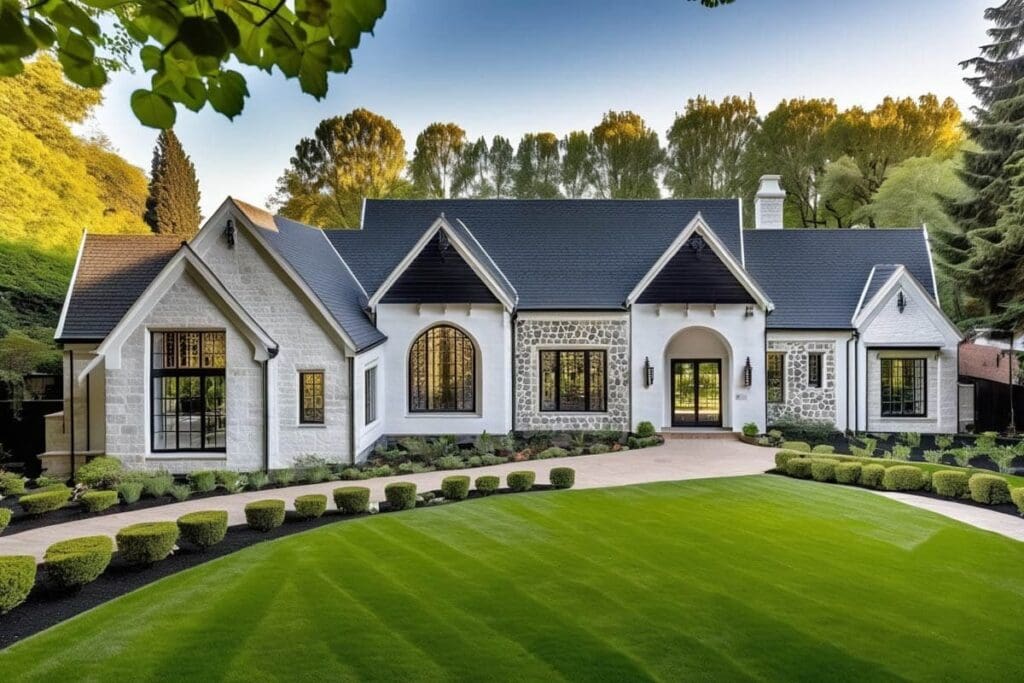 Two-Story 5-Bedroom European Estate with Home Theater (Floor Plan)1