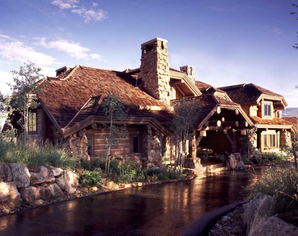 8-Bedroom 2-Story Mountain Home with In-Law Suite (Floor Plan)