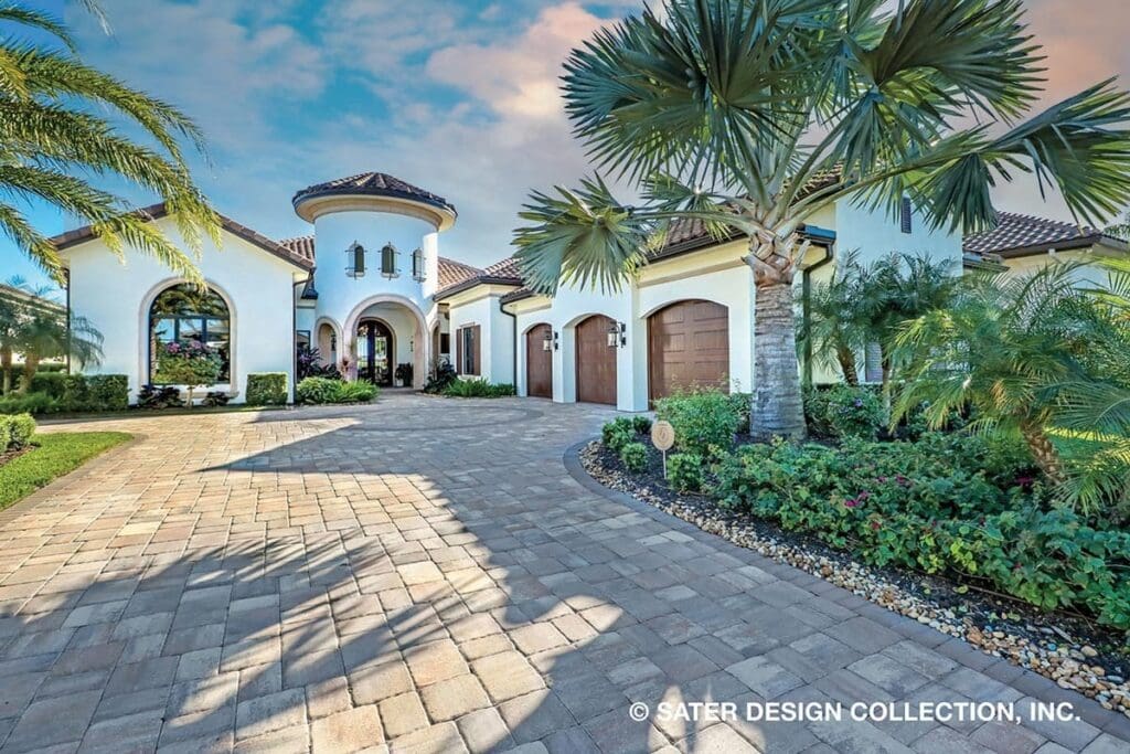 3-Bedroom 1-Story Coastal Contemporary Home with Solana and Study (Floor Plan)