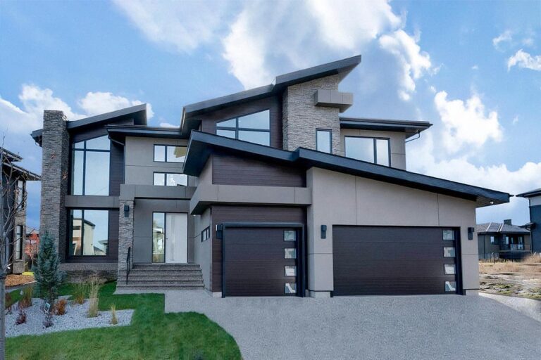 6-Bedroom 2-Story Luxury Modern Farmhouse with 3-Car Front Garage (Floor Plan)